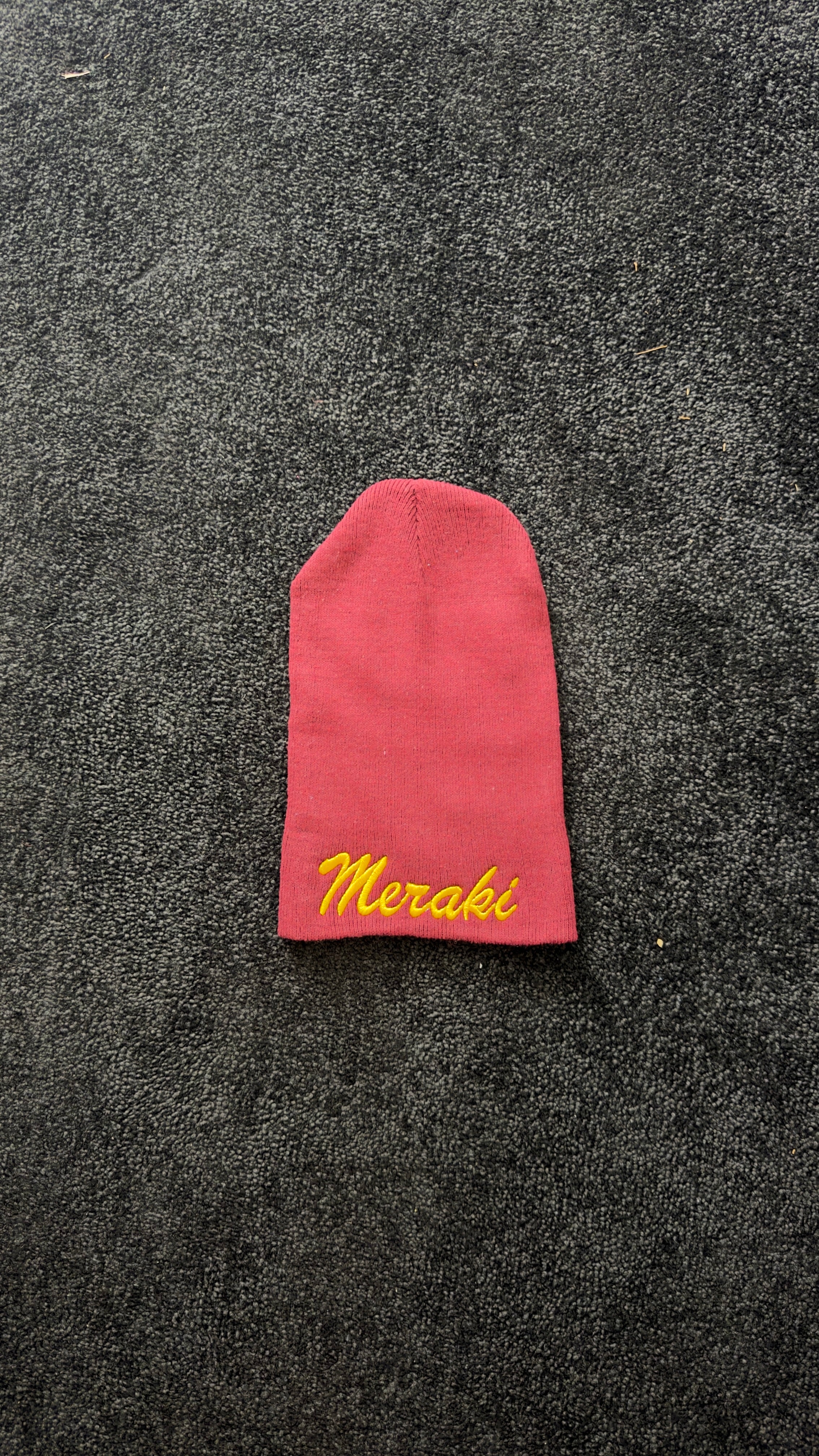 Maroon/Yellow Meraki